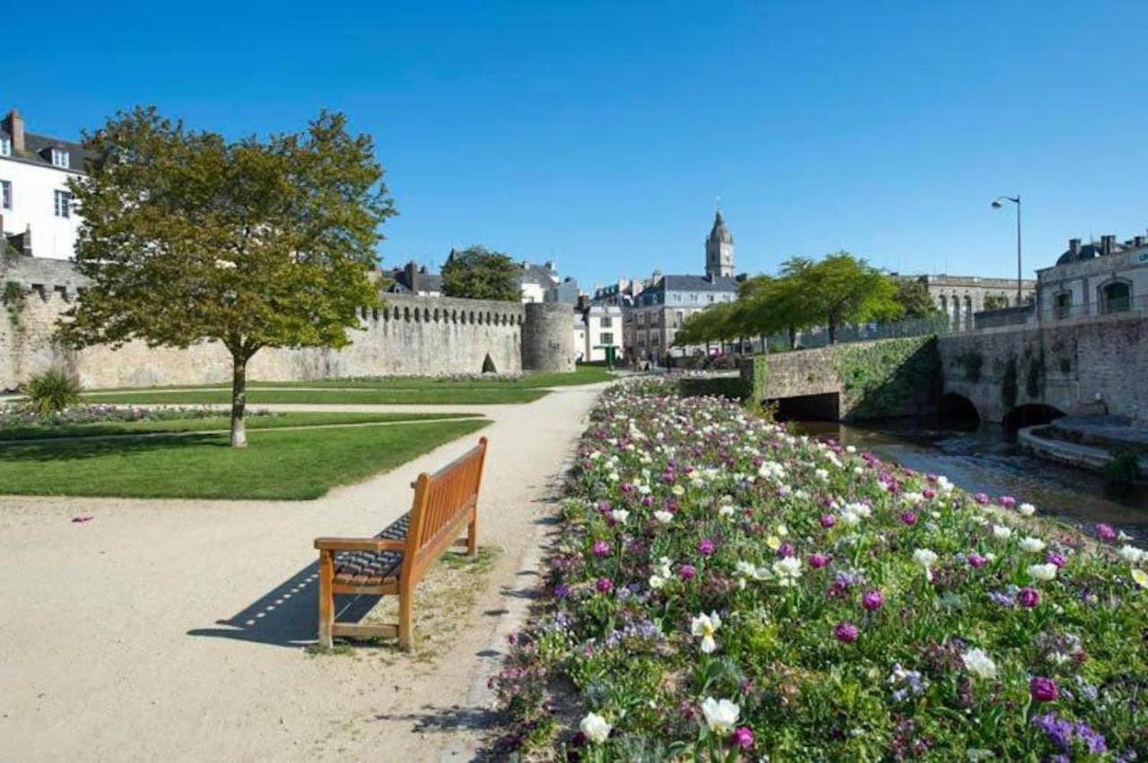 La Casa De Sophie T3 Avec Jardinet, Parking Prive - Port De Vannes Exterior foto